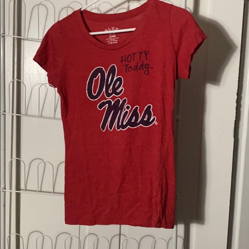 Blue 84 Ole Miss shirt. Size L